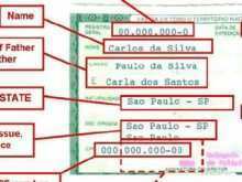 27 Printable Brazilian Id Card Template Maker for Brazilian Id Card Template