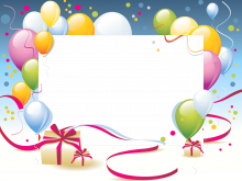 Happy Birthday Card Template With Picture