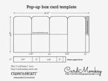 27 Printable Pop Up Card Box Template Photo with Pop Up Card Box Template