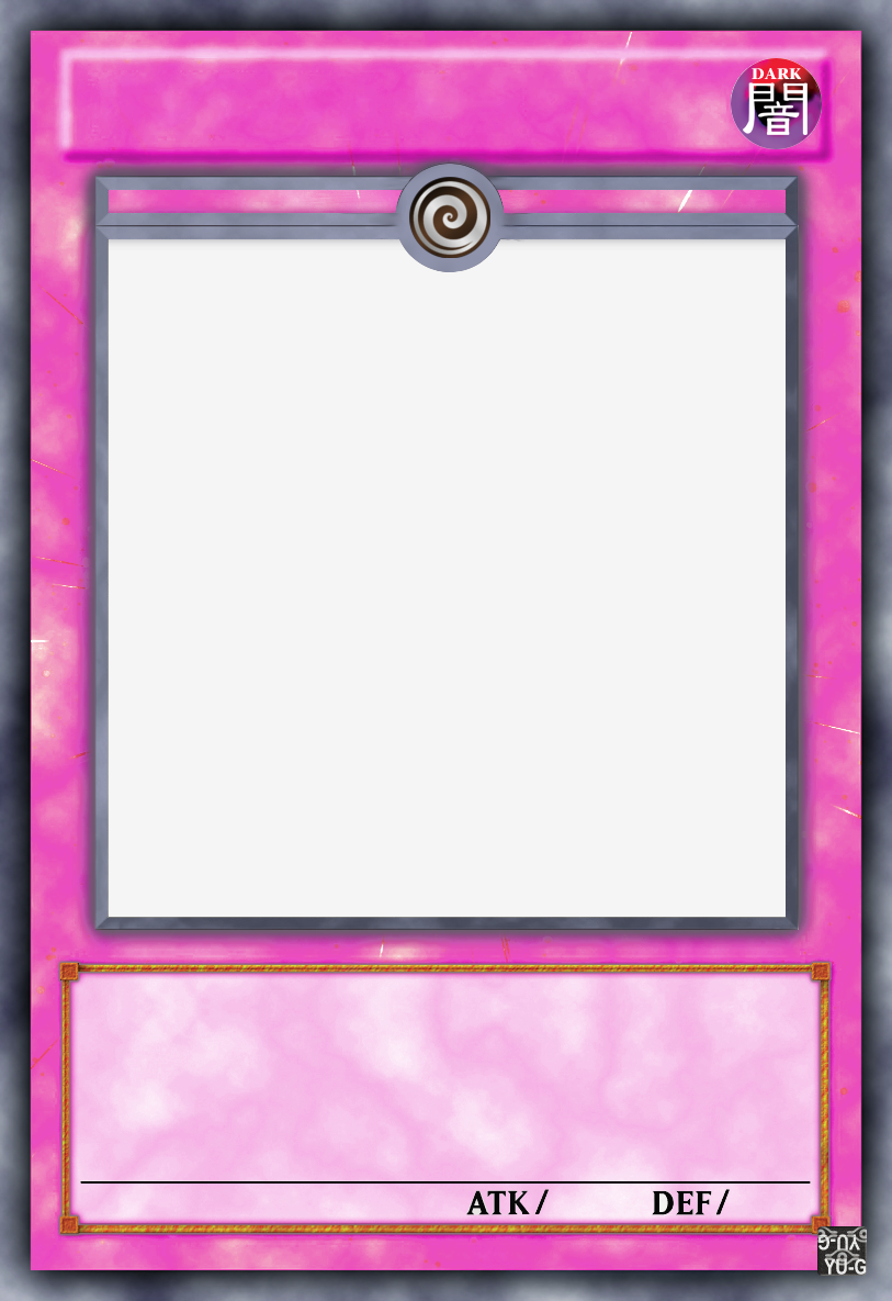 Yugioh Card Template