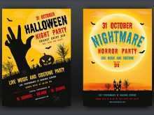27 Report Halloween Party Flyer Template For Free for Halloween Party Flyer Template