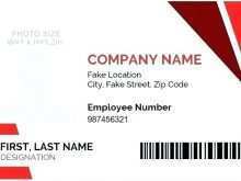 27 Standard Employee I D Card Template Microsoft Word Templates for Employee I D Card Template Microsoft Word
