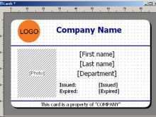 27 Standard Employee Id Card Template In Word Maker for Employee Id Card Template In Word