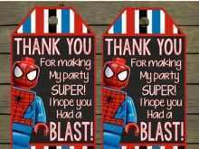 27 Standard Spiderman Thank You Card Template Now by Spiderman Thank You Card Template