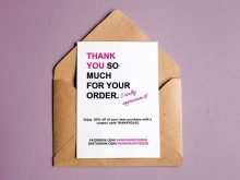 27 Standard Thank You For Your Purchase Card Template Maker for Thank You For Your Purchase Card Template