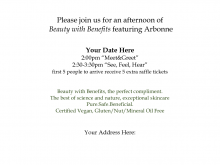 27 The Best Free Arbonne Flyer Templates For Free by Free Arbonne Flyer Templates