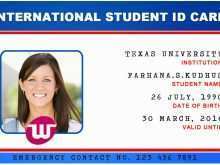 27 The Best University Id Card Template Maker by University Id Card Template