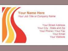 27 The Best Visiting Card Template In Word for Ms Word by Visiting Card Template In Word