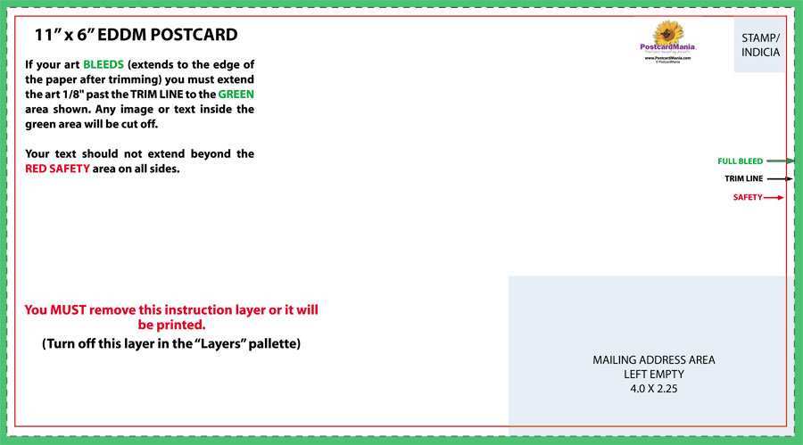 27 Visiting 6 X 12 Postcard Template for Ms Word for 6 X 12 Postcard Template