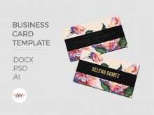 27 Visiting Floral Business Card Template Psd With Stunning Design for Floral Business Card Template Psd