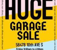 27 Visiting Garage Sale Flyer Template Photo with Garage Sale Flyer Template