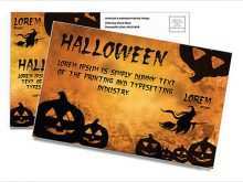 27 Visiting Halloween Postcard Template Templates by Halloween Postcard Template