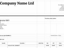 27 Visiting Template Of Company Invoice Layouts with Template Of Company Invoice