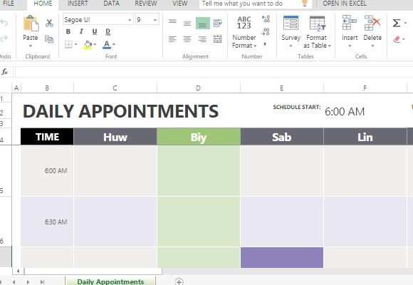 28 Adding Daily Appointment Calendar Template Free in Word with Daily Appointment Calendar Template Free