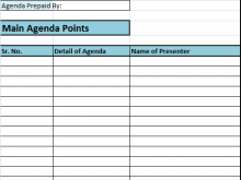 28 Adding Meeting Agenda Report Template Layouts with Meeting Agenda Report Template