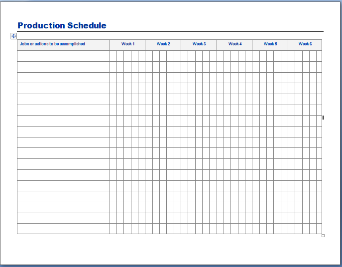 28 Adding Production Schedule Template Calendar Layouts for Production Schedule Template Calendar