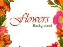28 Best Flower Arrangement Card Templates Download for Flower Arrangement Card Templates