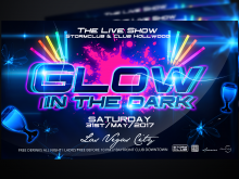 28 Best Glow In The Dark Party Flyer Template Free With Stunning Design by Glow In The Dark Party Flyer Template Free