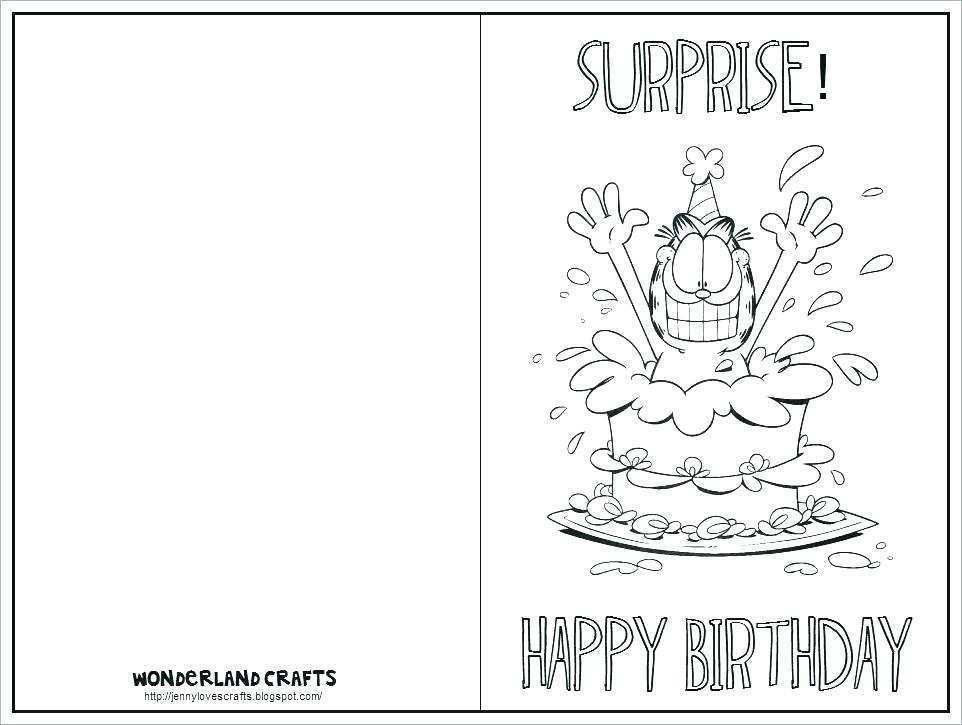 28 Blank Birthday Card Templates To Colour in Photoshop by Birthday Card Templates To Colour