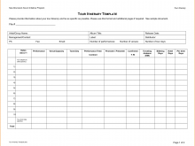 28 Blank Daily Travel Itinerary Template Excel Formating with Daily Travel Itinerary Template Excel