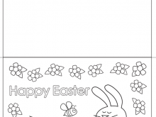 28 Blank Easter Card Template Printable For Free with Easter Card Template Printable