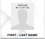 28 Blank Photo Id Card Template Word Download by Photo Id Card Template Word