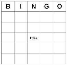 28 Create Make A Bingo Card Template Maker by Make A Bingo Card Template