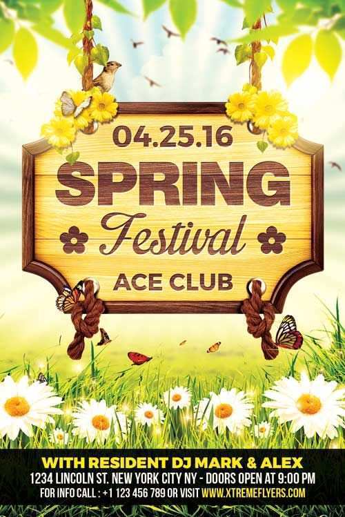 28 Create Spring Event Flyer Template Formating by Spring Event Flyer Template