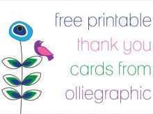 28 Create Thank You Card Template Printable Free Layouts with Thank You Card Template Printable Free