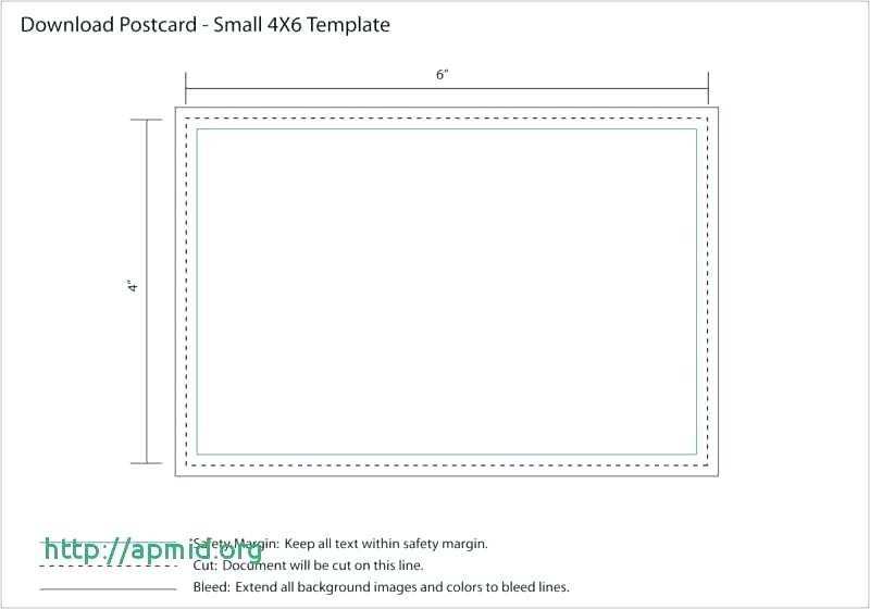 28 Creating 4X6 Card Template Free Now with 4X6 Card Template Free