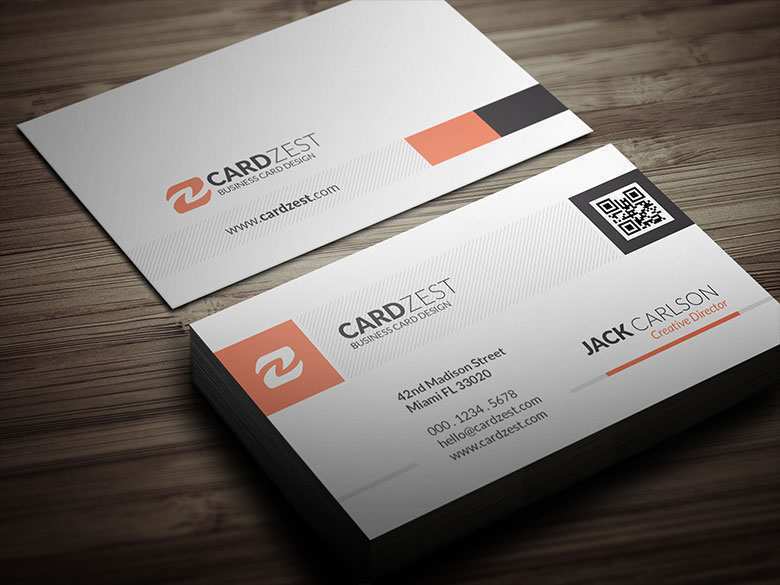28 Creating Business Card Templates With Qr Code For Free with Business Card Templates With Qr Code