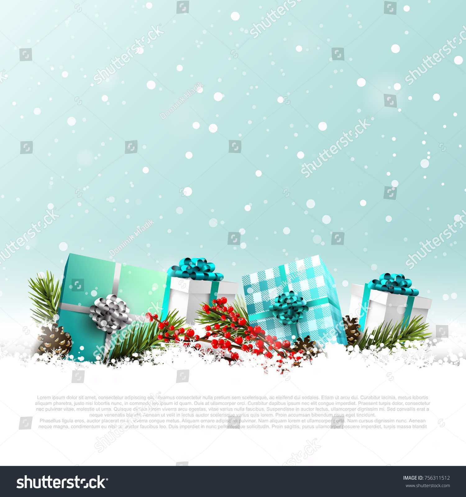28 Creating Christmas Card Template Snow Photo by Christmas Card Template Snow