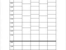 28 Creating Class Schedule Grid Template Maker with Class Schedule Grid Template