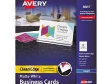 28 Creative Free Avery Business Card Template 8869 Now for Free Avery Business Card Template 8869