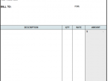 28 Creative Sample Of Blank Invoice Forms Formating by Sample Of Blank Invoice Forms