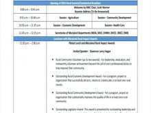 28 Customize 3 Day Conference Agenda Template Maker for 3 Day Conference Agenda Template