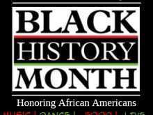 28 Customize Black History Month Flyer Template Maker with Black History Month Flyer Template