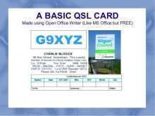 28 Customize Qsl Card Template Microsoft Publisher Layouts with Qsl Card Template Microsoft Publisher