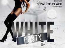 28 Customize White Party Flyer Template Free in Photoshop for White Party Flyer Template Free