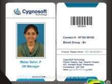 28 Format Employee Id Card Template Online Free Photo for Employee Id Card Template Online Free
