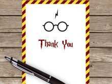 28 Format Harry Potter Thank You Card Template Photo with Harry Potter Thank You Card Template