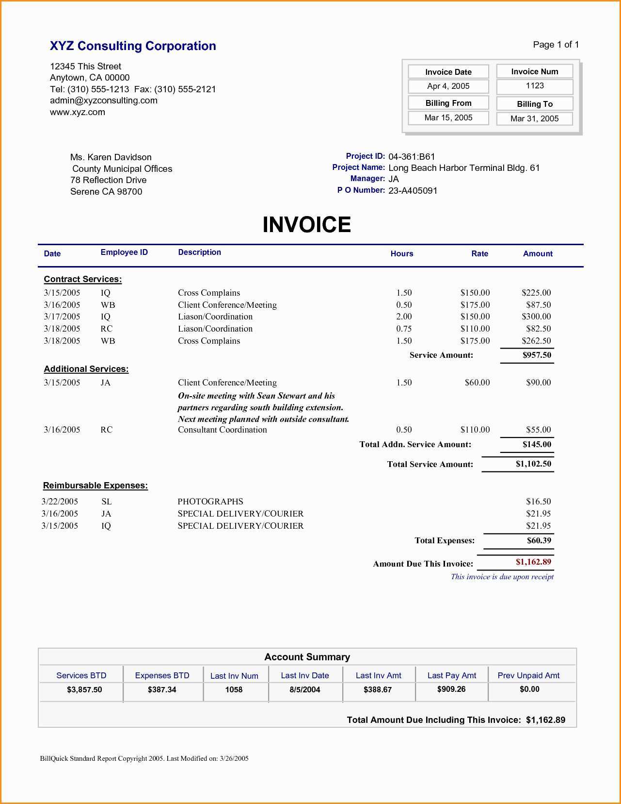 28 Format Hourly Rate Invoice Template Free With Stunning Design By Hourly Rate Invoice Template Free Cards Design Templates