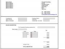 Software Consulting Invoice Template