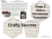 28 Free Printable Template For Christmas Card Basket Maker with Template For Christmas Card Basket