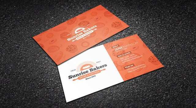 28 How To Create Bakery Business Card Template Free Download With Stunning Design for Bakery Business Card Template Free Download