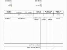 28 How To Create Simple Blank Invoice Template Layouts with Simple Blank Invoice Template