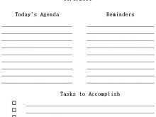 28 Printable Daily Agenda Template For Students Photo by Daily Agenda Template For Students