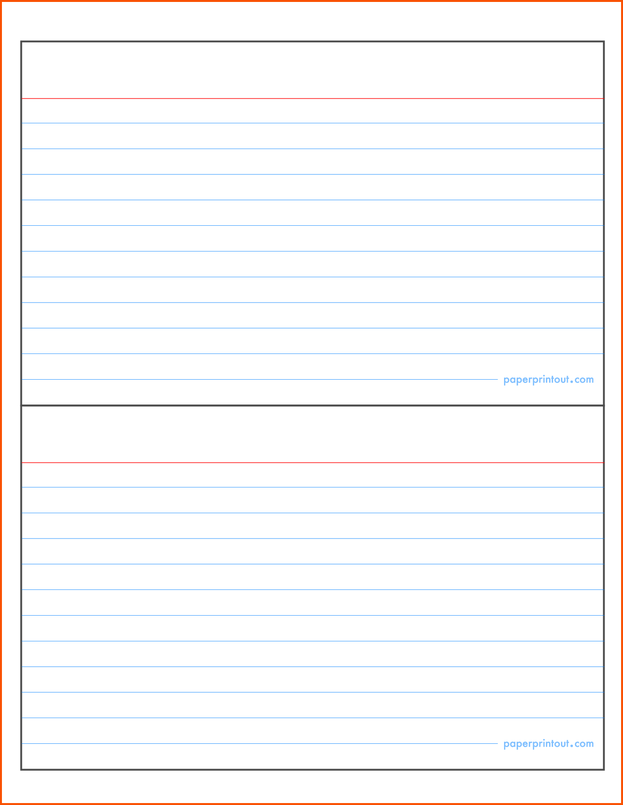 Flashcard Template On Word