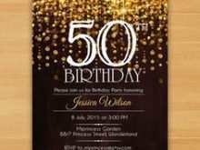 28 Report 50Th Birthday Card Invitation Templates Layouts by 50Th Birthday Card Invitation Templates
