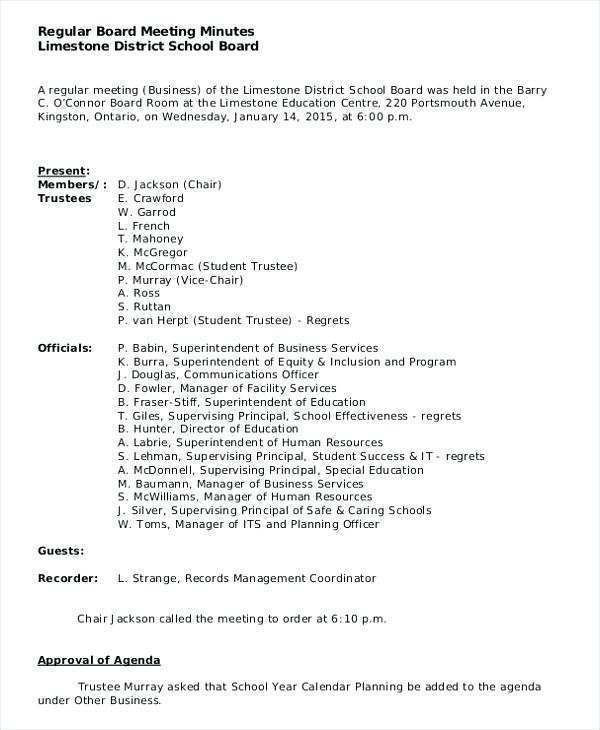 Construction Progress Meeting Agenda Template Design Talk